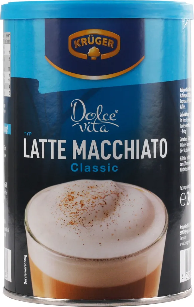 Krüger Dolce Vita Latte Macchiato Classic 200g 1 Krüger Dolce Vita Latte Macchiato Classic 200g