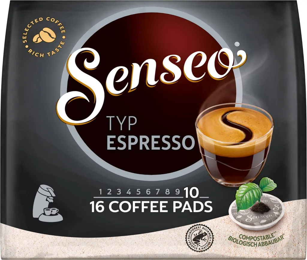 SENSEO Pads Typ Espresso Senseopads 160 Getränke Kaffeepads 2 SENSEO Pads Typ Espresso Senseopads 160 Getränke Kaffeepads – Bild 2