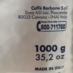 Caffe Borbone ROTE Mischung Kaffebohnen Borbone 1 Kg X 6 - Caffè Borbone -Ausgewählte Coffeeshops a55ab9f25ad475d279f6ee2e45c23063