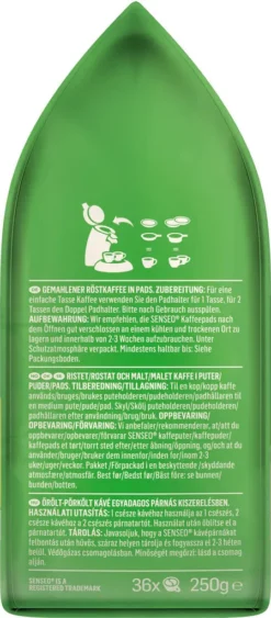 SENSEO Pads Mild UTZ 10 X 36 Kaffeepads Vorratspack - 360 Getränke -Ausgewählte Coffeeshops a7b0b9329d7769d040c6a1fb7e8fe014