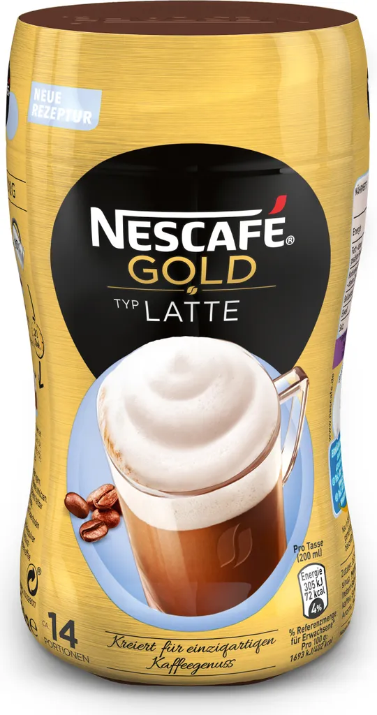 Nescafé® Nescafé Gold Typ Latte | 250g Dose 1 Nescafé® Nescafé Gold Typ Latte | 250g Dose