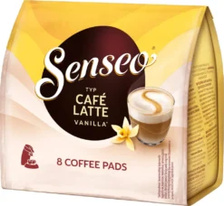 Senseo Café Latte Vanilla 10er Pack Kaffee Pads 10x 8 Pads, 80 Getränke -Ausgewählte Coffeeshops a97f1a2b0dceb441a06ac8ca36287a61