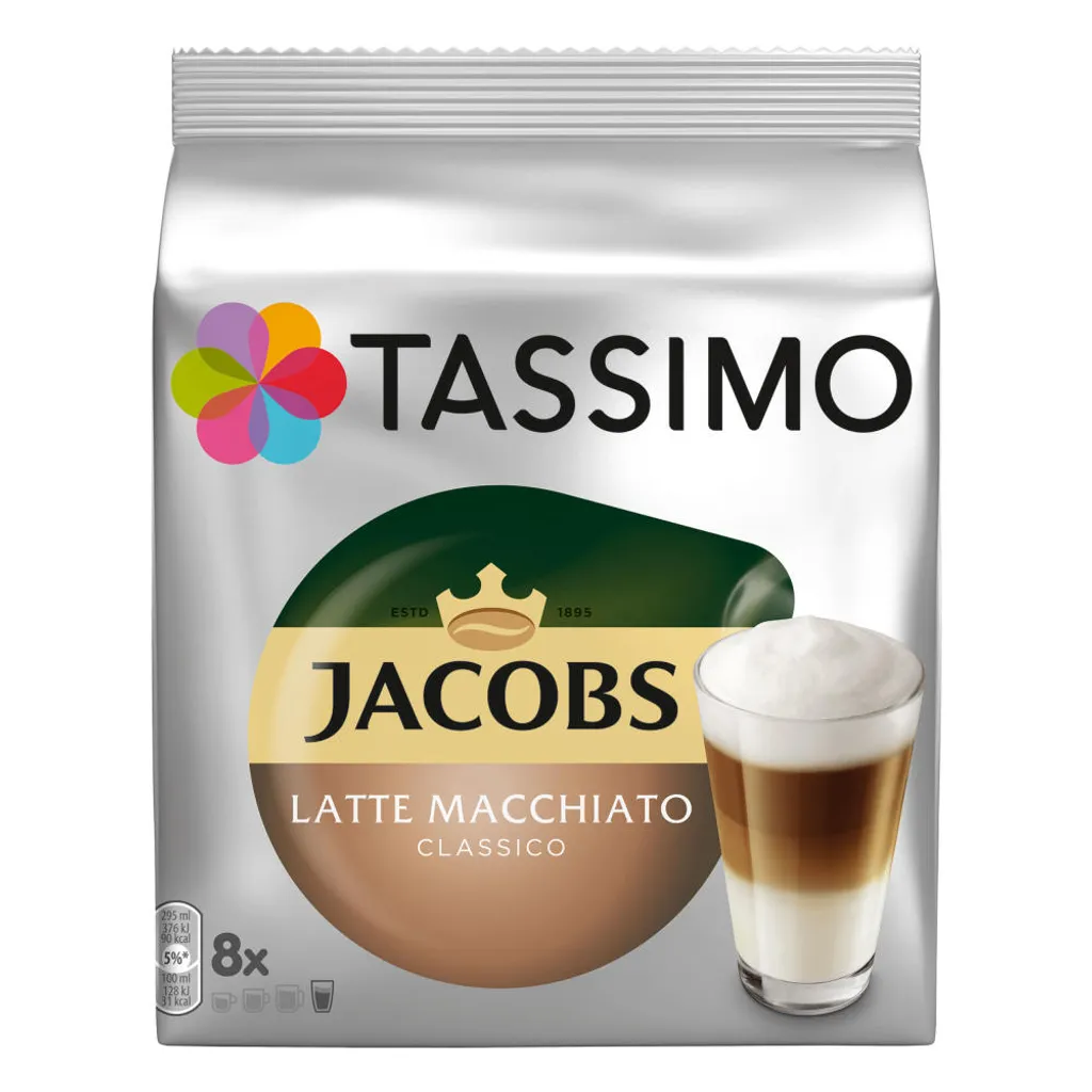 TASSIMO Jacobs Typ Latte Macchiato Classico T Discs Kapsel 5 X 8 Getränke) 7 TASSIMO Jacobs Typ Latte Macchiato Classico T Discs Kapsel 5 X 8 Getränke) – Bild 7