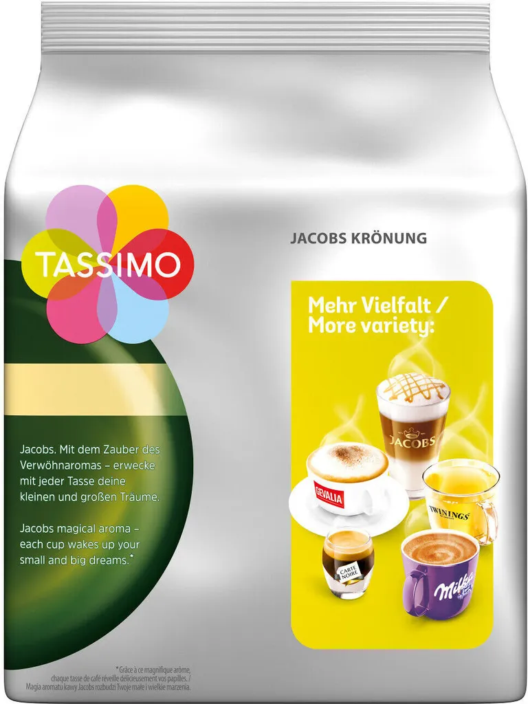 TASSIMO Rund-Um-Die-Uhr-Paket Morning Café XL - Krönung XL - Café Hag Crema 5 TASSIMO Rund-Um-Die-Uhr-Paket Morning Café XL - Krönung XL - Café Hag Crema – Bild 5