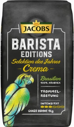 JACOBS Kaffeebohnen Barista Editions Crema Do Brasil 4 X 1 Kg Geröstete Bohnen -Ausgewählte Coffeeshops ab4355294256a132f14c9c593a4d4a1a 1