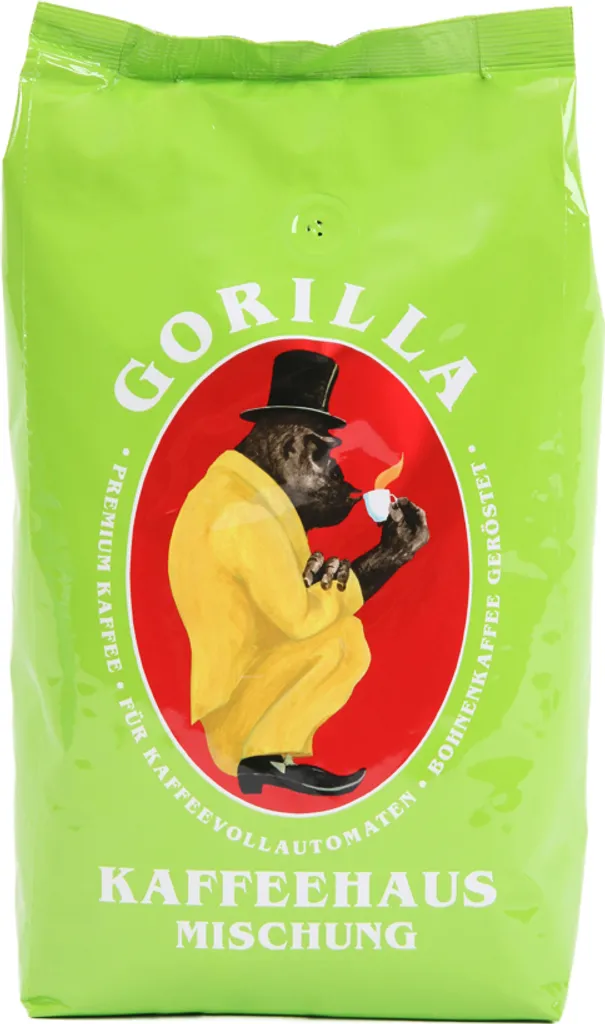 Joerges Gorilla Kaffeehaus Kaffeebohnen 1kg 2 Joerges Gorilla Kaffeehaus Kaffeebohnen 1kg – Bild 2