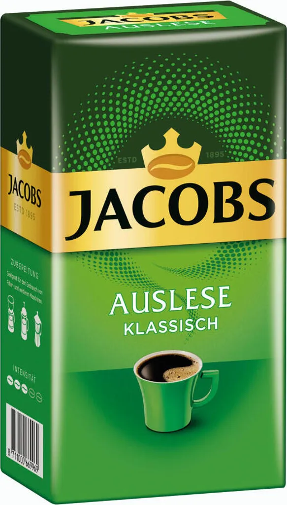 JACOBS Auslese Klassisch Filterkaffee 12x500g Kaffee Gemahlen 7 JACOBS Auslese Klassisch Filterkaffee 12x500g Kaffee Gemahlen – Bild 7