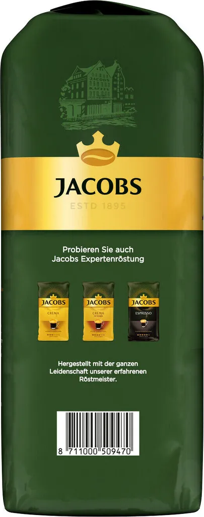 JACOBS Kaffeebohnen Krönung Crema 3 Kg Ganze Geröstete Bohnen + 1 Jacobs Barista Becher + 1 Dose 4 JACOBS Kaffeebohnen Krönung Crema 3 Kg Ganze Geröstete Bohnen + 1 Jacobs Barista Becher + 1 Dose – Bild 4