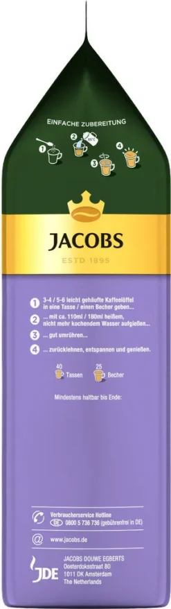 JACOBS Typ Cappuccino Choco So Leicht Mit Milka Geschmack 12 Beutel - 12 X 400g 11 JACOBS Typ Cappuccino Choco So Leicht Mit Milka Geschmack 12 Beutel - 12 X 400g -Ausgewählte Coffeeshops b25f1ecca0b636b1fbeaf4456d490100