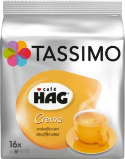 Tassimo Café Hag Crema Entkoffeiniert | 16 T Discs, Kaffeekapseln 9 Tassimo Café Hag Crema Entkoffeiniert | 16 T Discs, Kaffeekapseln -Ausgewählte Coffeeshops b445a2e0a770919dfbc408b7ab3bacc2