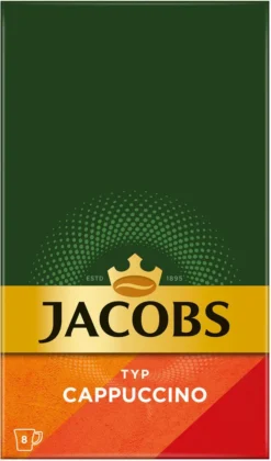 JACOBS Löskaffee Typ Cappuccino 10 X 8 Sticks - 80 Getränke Instantkaffee -Ausgewählte Coffeeshops b44af71ebbfd5e89c47a6a6d411d82ea