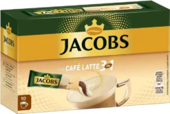 Jacobs 3in1 Sticks Café Latte | Löslicher Kaffee | 10 Portionen -Ausgewählte Coffeeshops b5b104e55c87d270d5ae20a070df8e17