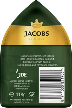 Jacobs Crema Pads | 18 Senseo Kompatible Kaffeepads 118 G 7 Jacobs Crema Pads | 18 Senseo Kompatible Kaffeepads 118 G -Ausgewählte Coffeeshops b60fa16285ad7995d36164247f2c8c63