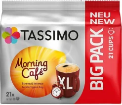TASSIMO Morning Café XL Big Packs Mix-Paket 3 Sorten 6 Packungen 126 Getränke 10 TASSIMO Morning Café XL Big Packs Mix-Paket 3 Sorten 6 Packungen 126 Getränke -Ausgewählte Coffeeshops b8d2b49634d854aef38cc8e3a2ce6179 1