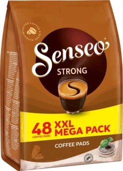 SENSEO Pads Strong 480 Kaffeepapds XXL Paket - 10 X 48 Getränke -Ausgewählte Coffeeshops b9049391d7a1b4135bfe8a3b77201050