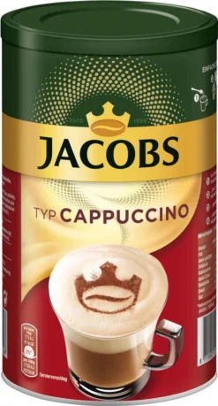 JACOBS Typ Cappuccino 6 X 400 G Dosen Feine Cremigkeit - Viel Schaum -Ausgewählte Coffeeshops ba86bd638735409fe2e8540272b42b09
