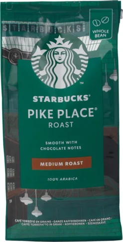 Nestlé® Starbucks Pike Place Roast, Medium, Ganze Bohne, 200 G -Ausgewählte Coffeeshops bbc73b38e5433e817200569654d7fbf5