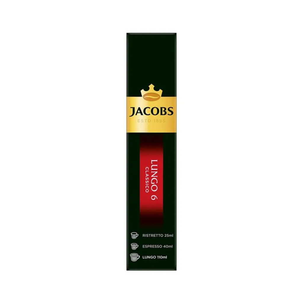 JACOBSLungo 6 Classico 200 Nespresso®* Kompatible Kaffeekapseln 7 JACOBSLungo 6 Classico 200 Nespresso®* Kompatible Kaffeekapseln – Bild 7