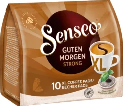 SENSEO Pads Guten Morgen Strong XL Senseopads 100 Getränke -Ausgewählte Coffeeshops bdb3d6cc20af785edb4e898795eff0c4