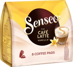 Senseo Café Latte Vanilla 10er Pack Kaffee Pads 10x 8 Pads, 80 Getränke -Ausgewählte Coffeeshops be323b0f751eb12b35131df40005d1d3