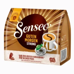 Senseo, Kaffeepads, Guten Morgen Strong XL, 10 Er, 125 G -Ausgewählte Coffeeshops bf856160864e6a040da419c9795a9d92