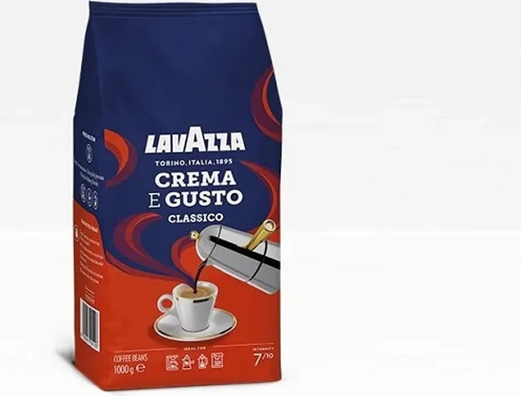 Lavazza Crema E Gusto 1kg Bohnen 2 Lavazza Crema E Gusto 1kg Bohnen – Bild 2