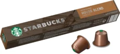 Nestlé® Starbucks House Blend By Nespresso Kaffeekapseln Kakaonote 57g, 10 Kapseln -Ausgewählte Coffeeshops c0193d939ab284891d952588db9e7440