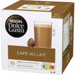Nescafé® Nescafé Dolce Gusto Café Au Lait | 16 Kaffeekapseln 14 Nescafé® Nescafé Dolce Gusto Café Au Lait | 16 Kaffeekapseln -Ausgewählte Coffeeshops c6cc0af1042b3429a38eeca3529d68b6