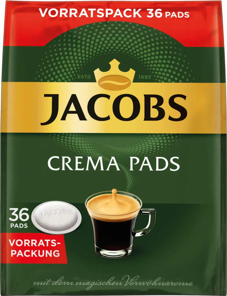 JACOBS Kaffeepads Crema Classic UTZ- 5 X 36 Getränke Pads Vorteilspack 7 JACOBS Kaffeepads Crema Classic UTZ- 5 X 36 Getränke Pads Vorteilspack – Bild 7