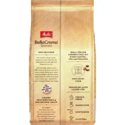 MELITTA Ganze Kaffeebohnen BellaCrema Speciale 1100g Milder Geschmack Stärke 2 -Ausgewählte Coffeeshops c9c56f4ce9a806a272b53193bae7a9cf