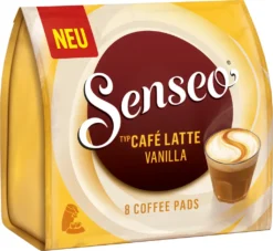 Senseo Café Latte Vanilla 10er Pack Kaffee Pads 10x 8 Pads, 80 Getränke -Ausgewählte Coffeeshops cbaf4e34bba8791a2eb8bc04e3672d3a