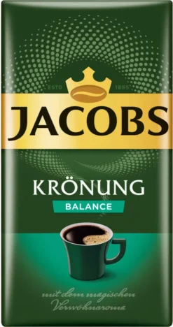 JACOBS Filterkaffee Krönung Balance 6 X 500 G Kaffee Gemahlen + 1 Becher+ 1 Dose 12 JACOBS Filterkaffee Krönung Balance 6 X 500 G Kaffee Gemahlen + 1 Becher+ 1 Dose -Ausgewählte Coffeeshops cbea3c59ab251e2292f5ead25a64a448