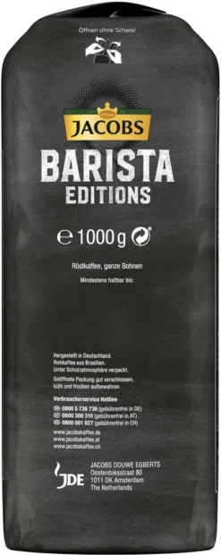 Jacobs Barista Editions Selektion Des Jahres Brasilien, Bohnenkaffee, Ganze Bohnen, Röstkaffee, Kaffeebohnen, 1000 G 10 Jacobs Barista Editions Selektion Des Jahres Brasilien, Bohnenkaffee, Ganze Bohnen, Röstkaffee, Kaffeebohnen, 1000 G -Ausgewählte Coffeeshops cc07a0e86ad8e9d374911280dce7986b