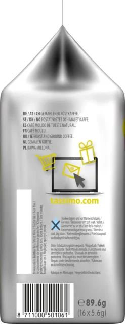 Tassimo Jacobs Caffè Crema Mild | 16 T Discs, Kaffeekapseln 11 Tassimo Jacobs Caffè Crema Mild | 16 T Discs, Kaffeekapseln -Ausgewählte Coffeeshops cd19df87399e4d76b916a122382a8864