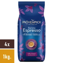 Mövenpick - Espresso Bohnen - 4x 1kg -Ausgewählte Coffeeshops cde3fc26fe60beaa0866efa6f453afc5