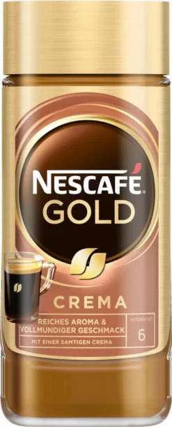 Nescafé® Nescafé Gold Crema | Löslicher Kaffee | 200g-Glas -Ausgewählte Coffeeshops ce2185120a564df7dcb628120ed27429