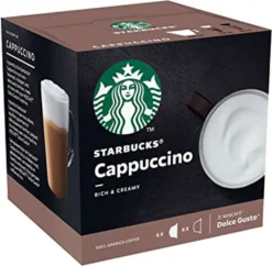 Nestlé® Starbucks By Nescafe Dolce Gusto 12 Kapseln Cappuccino Rich And Creamy Arabica Coffee 120g 10 Nestlé® Starbucks By Nescafe Dolce Gusto 12 Kapseln Cappuccino Rich And Creamy Arabica Coffee 120g -Ausgewählte Coffeeshops d05e6d8b69dd5b3fdb3e1b2bcfd85ca6