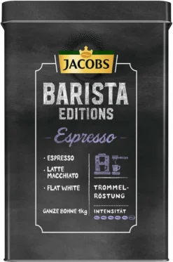 JACOBS Kaffeebohnen Expertenröstung Espresso 3 Kg Ganze Espressobohnen + 1 Jacobs Barista Becher + 1 Dose 15 JACOBS Kaffeebohnen Expertenröstung Espresso 3 Kg Ganze Espressobohnen + 1 Jacobs Barista Becher + 1 Dose -Ausgewählte Coffeeshops d1f2901799a0449b8ddfa5c0126fd4af 5