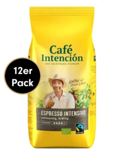 Kaffee-Sparpaket ESPRESSO INTENSIVO Von Café Intención, 12x1000g Bohnen
