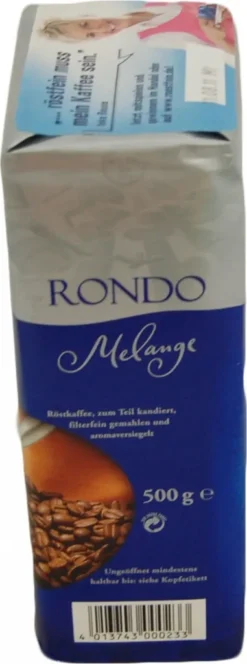Röstfein Rondo Melange | Gemahlen | 500g -Ausgewählte Coffeeshops d420b93e2aeffde8dfc7e9cf9680e6ba