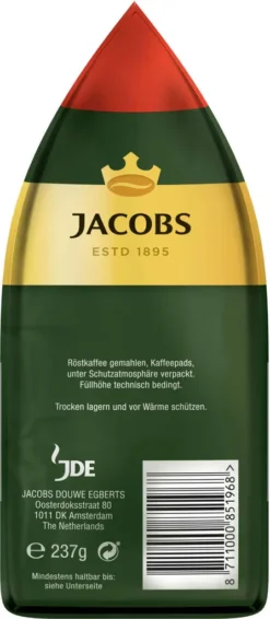 JACOBS Kaffeepads Crema Classic UTZ- 5 X 36 Getränke Pads Vorteilspack 12 JACOBS Kaffeepads Crema Classic UTZ- 5 X 36 Getränke Pads Vorteilspack -Ausgewählte Coffeeshops d6269a9a7a3c0b7f5c01bc4b0a0698cf