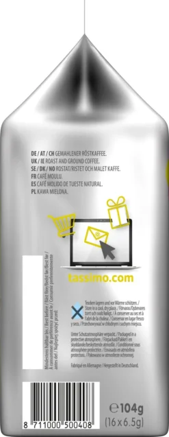 Tassimo Jacobs Krönung Mit Dem Verwöhnaroma | 16 T Discs, Kaffeekapseln 9 Tassimo Jacobs Krönung Mit Dem Verwöhnaroma | 16 T Discs, Kaffeekapseln -Ausgewählte Coffeeshops db653440062289234d2c7e190d7470a4