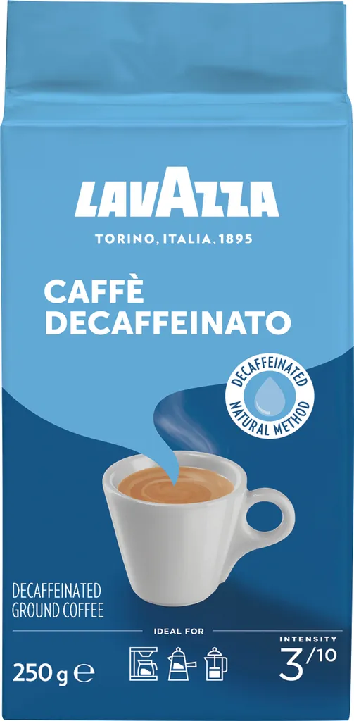 Lavazza Caffe Decaffeinato Gemahlen 1 Lavazza Caffe Decaffeinato Gemahlen