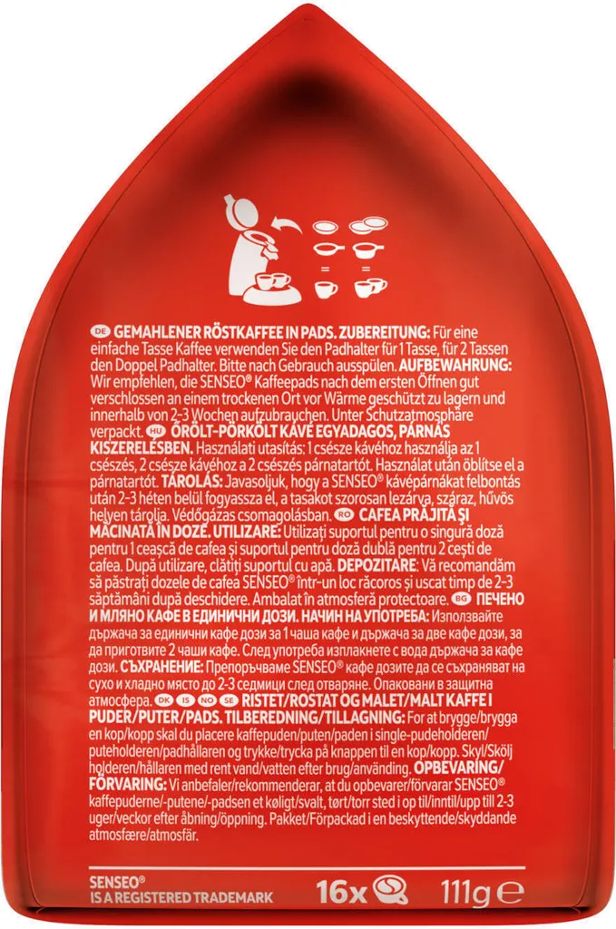 SENSEO Pads Classic Senseopads 10 X 16 Getränke - 160 Pads 6 SENSEO Pads Classic Senseopads 10 X 16 Getränke - 160 Pads – Bild 6