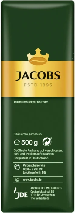 JACOBS Krönung Kräftig Filterkaffee 12 X 500 G Kaffee Gemahlen -Ausgewählte Coffeeshops e25cc2e9863b515c9c480c11bd49b107