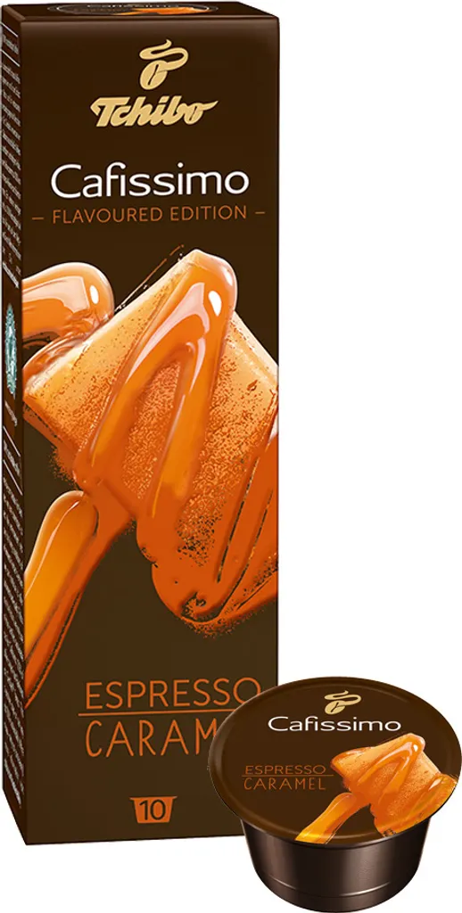 Tchibo Cafissimo Flavoured Edition Espresso Caramel, 10 Kapseln 1 Tchibo Cafissimo Flavoured Edition Espresso Caramel, 10 Kapseln