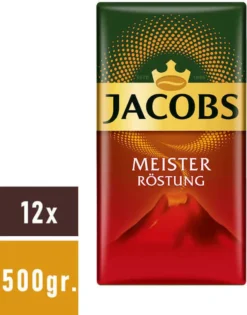 JACOBS Meisterröstung Filterkaffee 12 X 500 G Kaffee Gemahlen -Ausgewählte Coffeeshops e7431fb5a20ecfc780142c35dd5952de