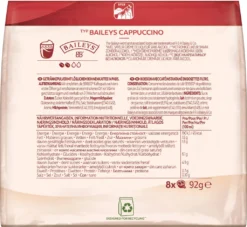 SENSEO Cappuccino Baileys Pads Sahnelikörgeschmack 10er Pack - 10 X 8 Getränke 12 SENSEO Cappuccino Baileys Pads Sahnelikörgeschmack 10er Pack - 10 X 8 Getränke -Ausgewählte Coffeeshops ea1e27bbd138befba8f1cfaf254ec1cb