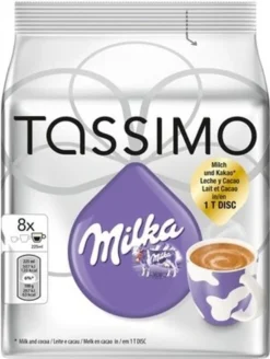 Tassimo Milka Kakaospezialität | 8 T Discs, Kaffeekapseln -Ausgewählte Coffeeshops eb83ffb0c3593246c8b30554edabfafe