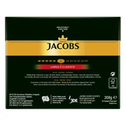 JACOBS Lungo 6 Classico + 8 Intenso - 240 Kapseln XXL-Pack Nespresso®* Kompatibel -Ausgewählte Coffeeshops ec04bf16b573aa4502c559eab437c9cc